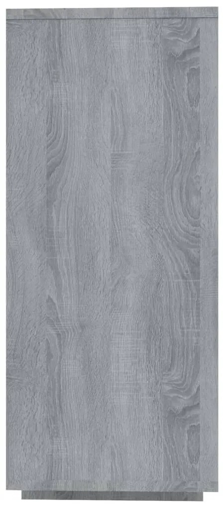 vidaXL Ντουλάπι Γκρι Sonoma 120x30x75 εκ. από Επεξεργ. Ξύλο
