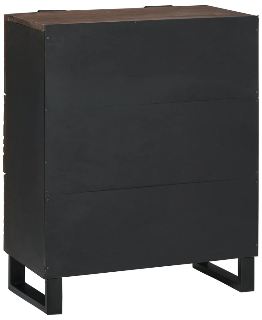 vidaXL Κονσόλα - 60x33.5x75 εκ., φτιαγμένη από στερεό μάνγκο