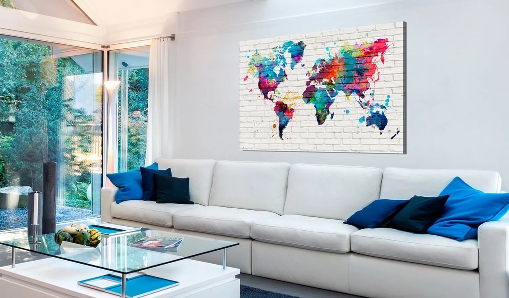 Πίνακας - Modern Style: Walls of the World 90x60