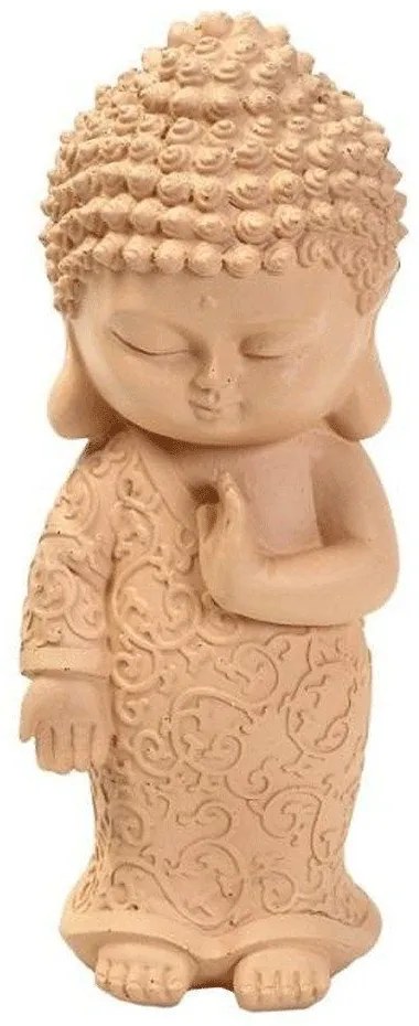 Διακοσμητική Φιγούρα Βούδας BOD101 5,5x5,5x14cm Beige Espiel Polyresin