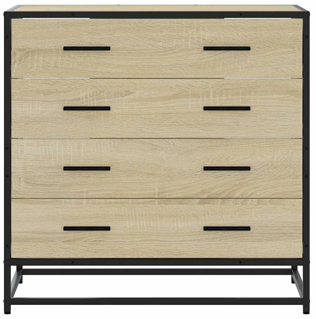 vidaXL Συρταριέρα Sonoma Δρυς 70x41x70 εκ. από Επεξεργασμένο Ξύλο