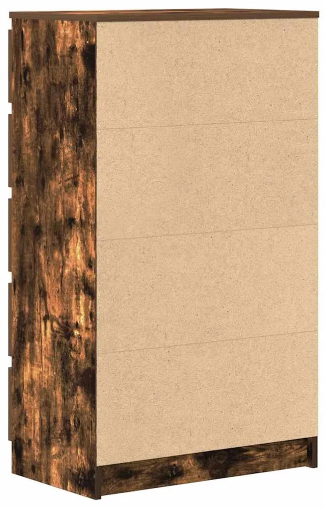vidaXL Συρταριέρα Καπνιστή Δρυς 60x36x103 εκ. από Επεξεργασμένο Ξύλο