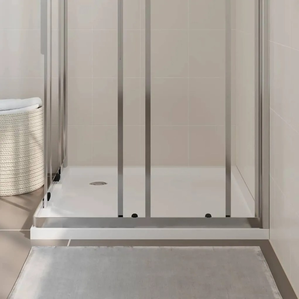 vidaXL Βάση Ντουζιέρας Τετράγωνη 90 x 90 εκ. από ABS