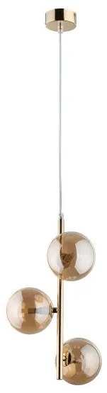 Κρεμαστό Φωτιστικό Οροφής 3xG9 6W IP20 Estera TK Lighting-4838-Χρυσό 4838