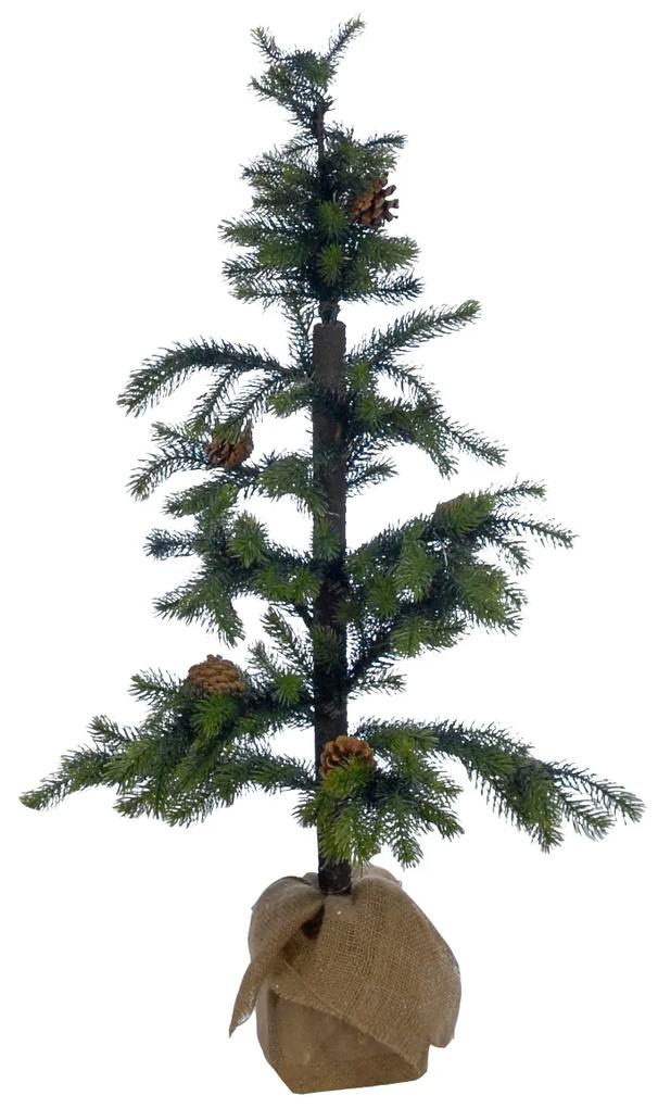 Χριστουγεννιάτικο Δέντρο Πράσινο Σε Τσουβαλάκι 100cm