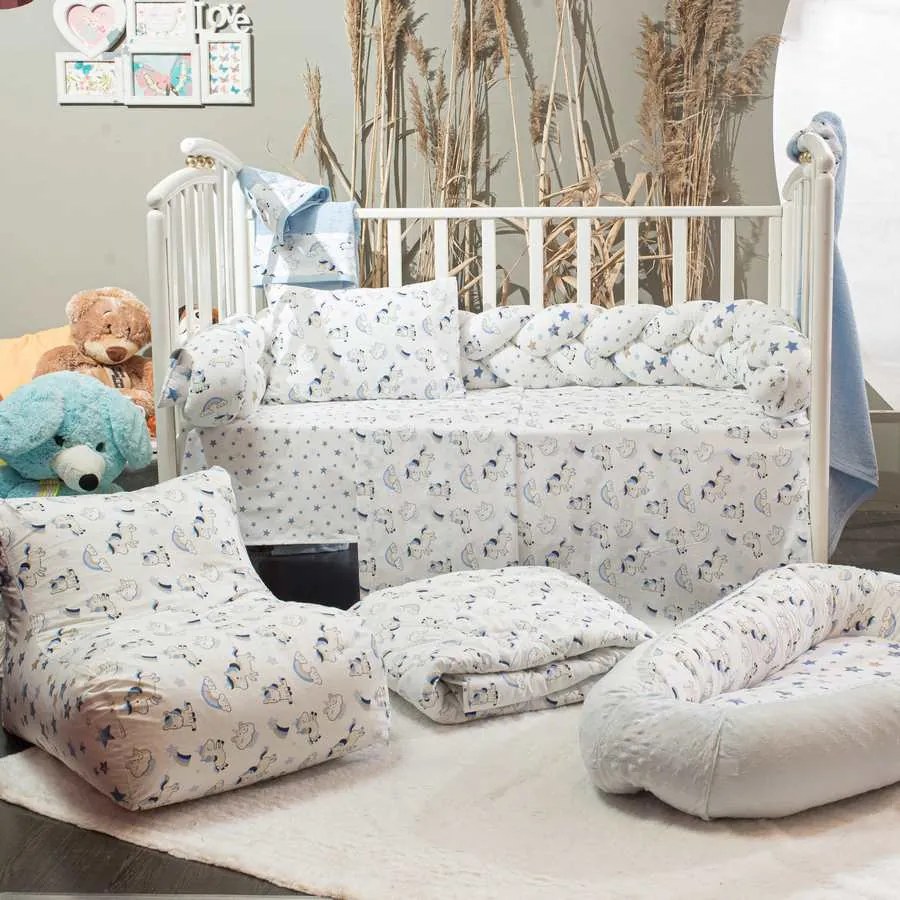Art 2003 Σέτ σεντόνια bebe 3 τμχ. BEAUTY HOME FL