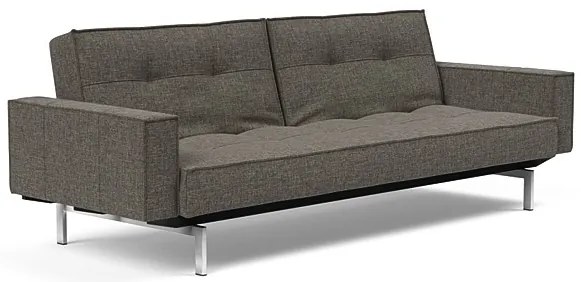 Καναπές Κρεβάτι Splitback Chrome Με Μπράτσα 241*91*80εκ- ( 216)
