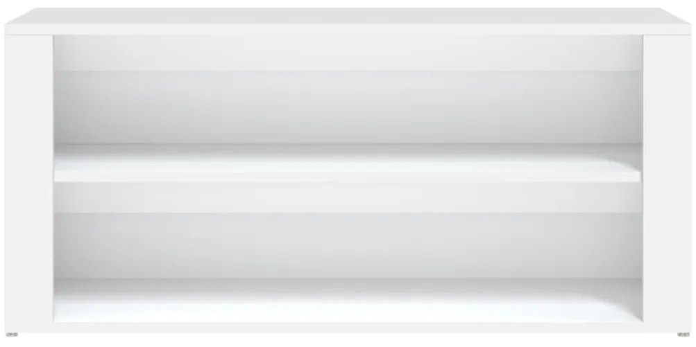 vidaXL Παπουτσοθήκη Λευκή 100 x 35 x 45 εκ. από Επεξεργασμένο Ξύλο