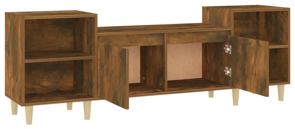 vidaXL Έπιπλο Τηλεόρασης Καπνιστή Δρυς 160x35x55 εκ. Επεξ. Ξύλο