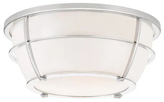 Πλαφονιέρα Φωτιστικό  Μπάνιου  2xE27  ΙΡ44  Chance Elstead Lighting-QZ-CHANCE-F-PC-Χρώμιο QZ-CHANCE-F-PC