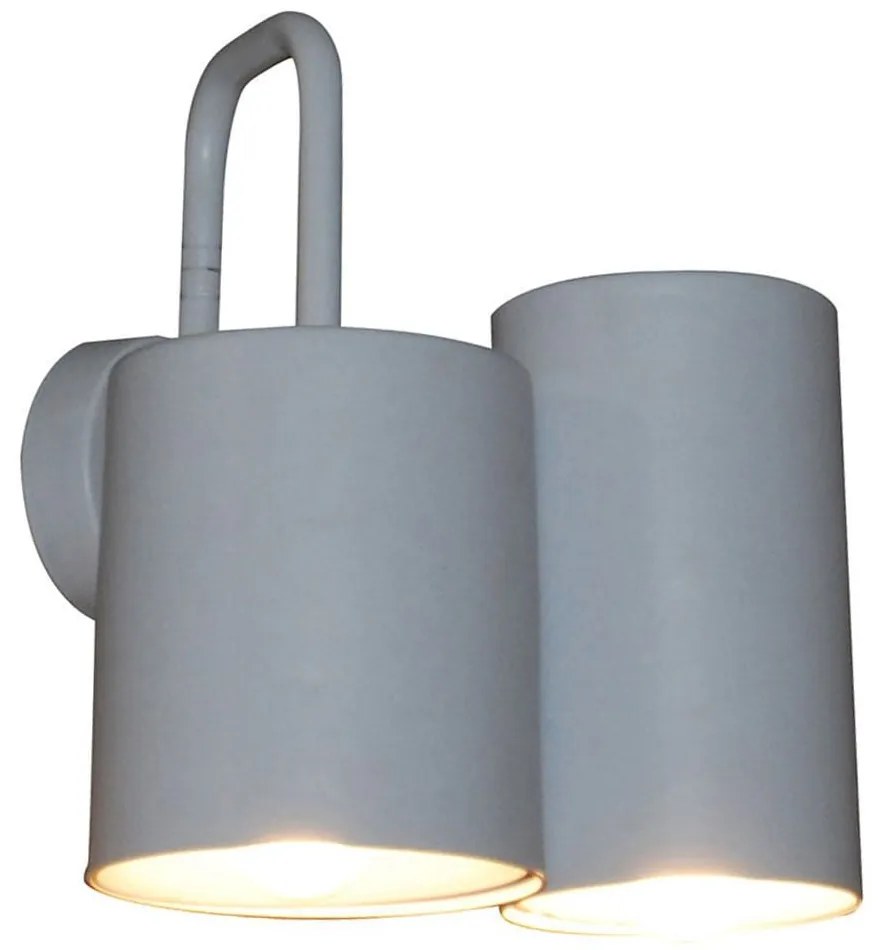 Φωτιστικό Τοίχου - Απλίκα HL-3567-2W 77-3987 Brody White  Homelighting Metal