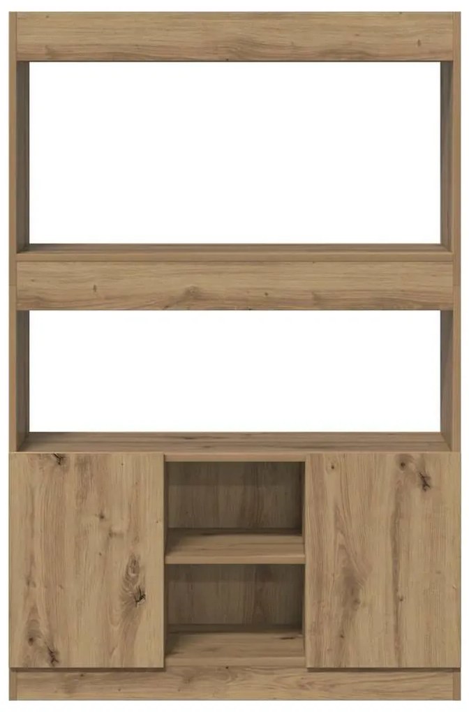 vidaXL Ντουλάπι Αρτισιανή Δρυς 92x33x140 εκ. από Επεξεργασμένο Ξύλο