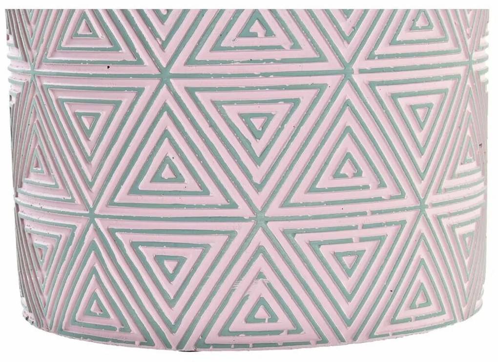 Σετ ζαρντινιέρων DKD Home Decor Τσιμέντο 2 Τεμάχια x2 (17 x 17 x 15 cm)