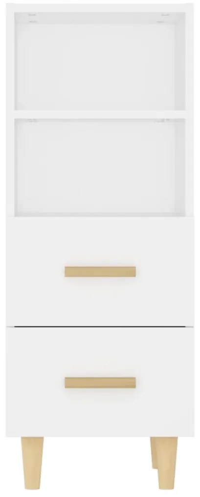vidaXL Ντουλάπι Λευκό 34,5 x 34 x 90 εκ. από Επεξεργασμένο Ξύλο