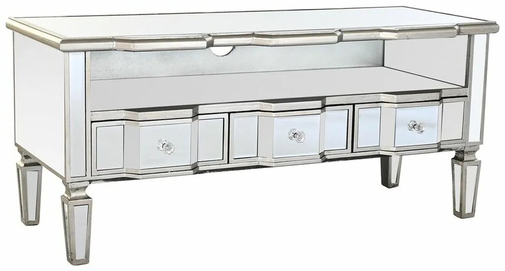 Τηλεόραση DKD Home Decor Ασημί 112 x 45 x 50 cm