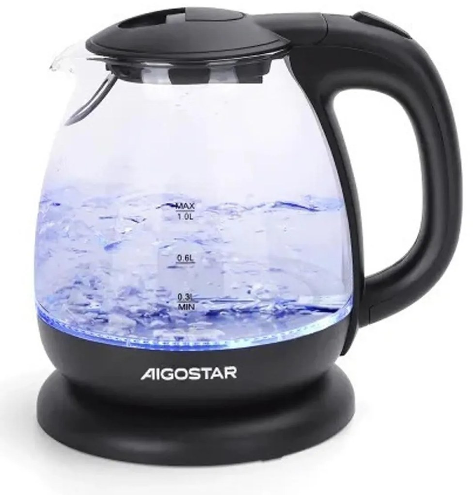 Aigostar Βραστήρας 1lt 2200W Μαύρος