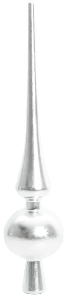 vidaXL Σετ Χριστουγεννιάτικων Στρογγυλών Μπαλίτσων 61 pcs Ασημί