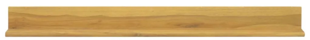 vidaXL Ράφια Τοίχου 2 τεμ. 110 x 10 x 10 εκ. από Μασίφ Ξύλο Teak