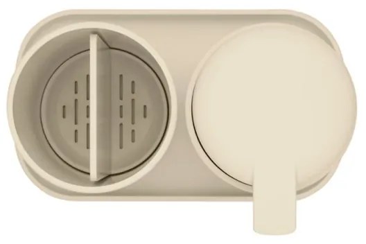 Σετ αξεσουάρ μπάνιου Brabantia ReNew 1006266, 3 τεμάχια, 250 ml, ανθεκτικό στη διάβρωση, μπεζ