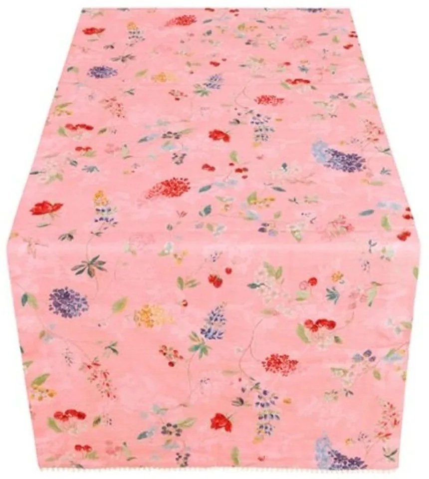 Runner Hummingbirds 51.036.020 60x180 Pink Pip Studio 60x180 100% Cotton