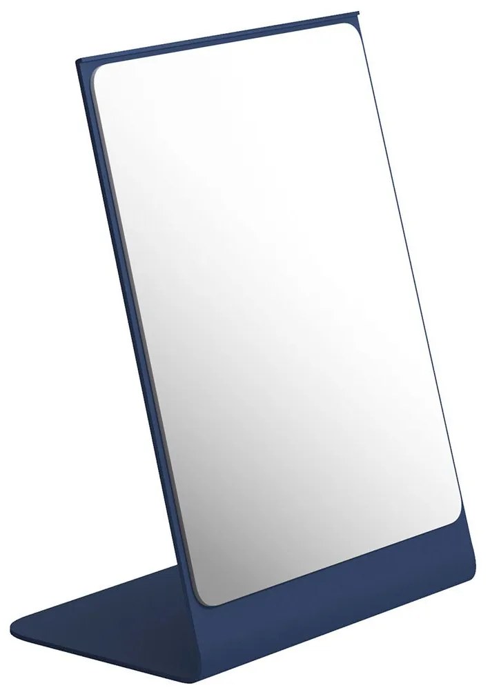 Καθρέπτης Επιτραπέζιος 1520-203 15x10x22cm Matt Navy Blue Pam&amp;Co Stainless Steel