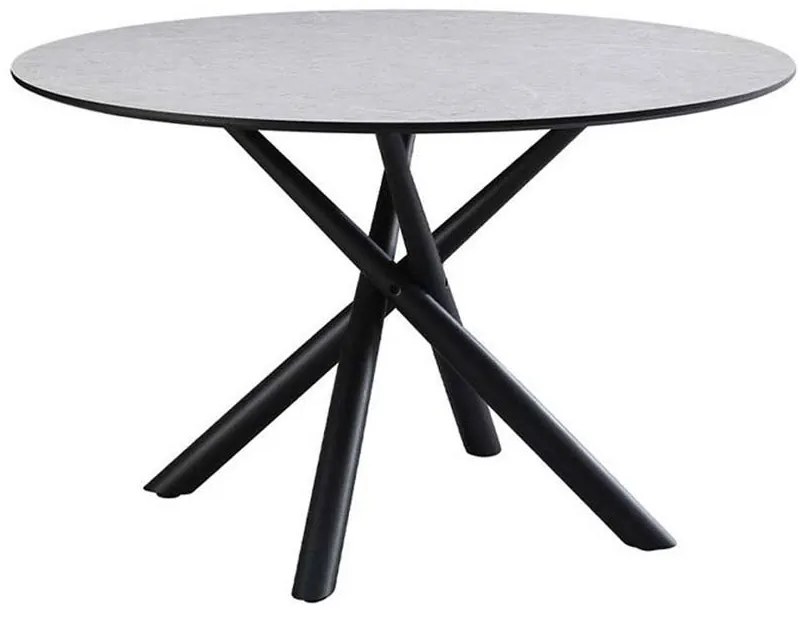 VOTSALO ΤΡΑΠΕΖΙ STONE ΓΚΡΙ 120x120x75