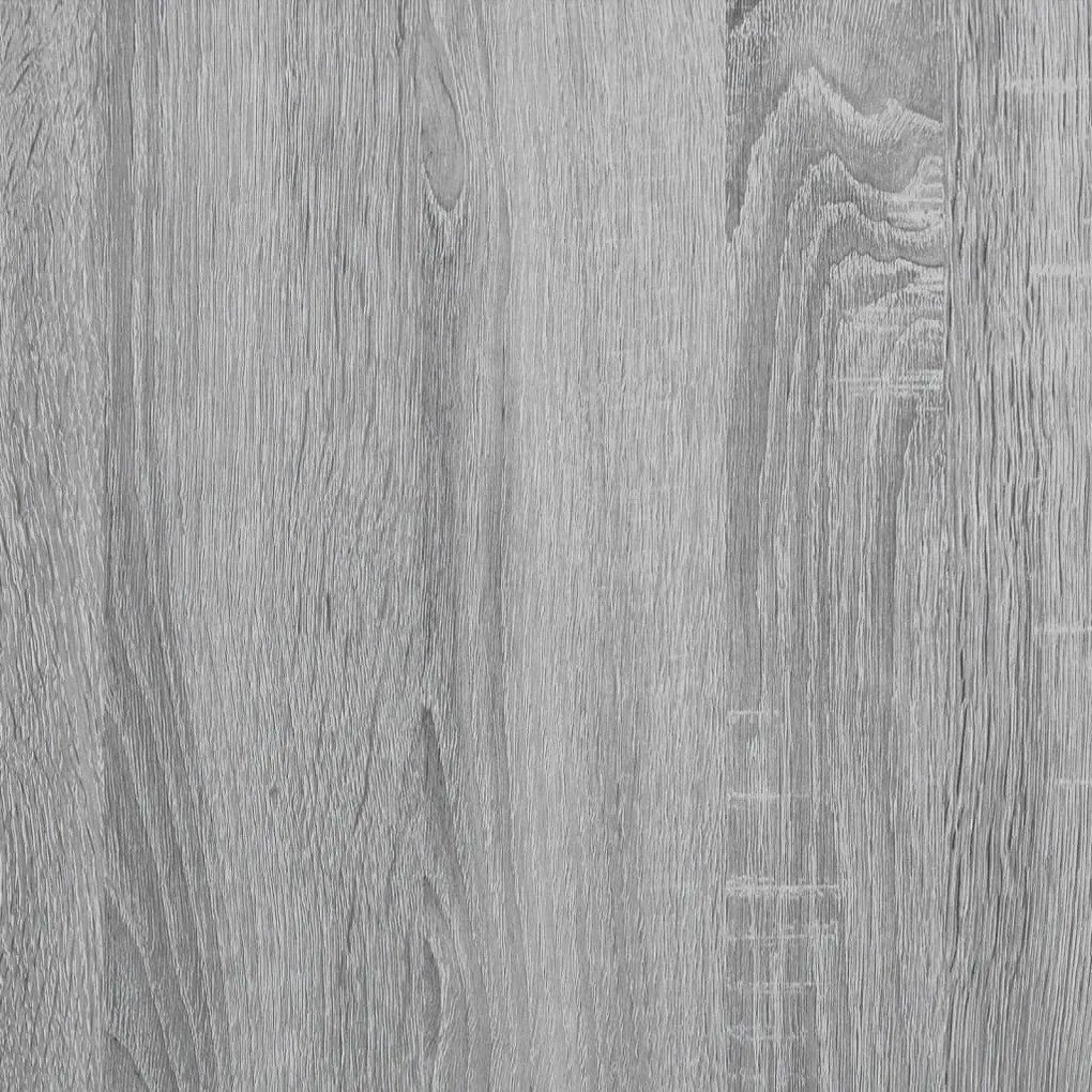 Κάλυμμα Καλοριφέρ Γκρι Sonoma 175x20x82 εκ Επεξεργασμένο Ξύλο 852758