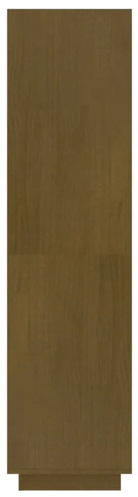 vidaXL Βιβλιοθήκη/Διαχωριστικό Χώρου Μελί 40x35x135 εκ. Μασίφ Πεύκο