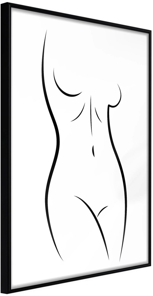 Αφίσα - Minimalist Nude - 30x45 - Μαύρο - Χωρίς πασπαρτού