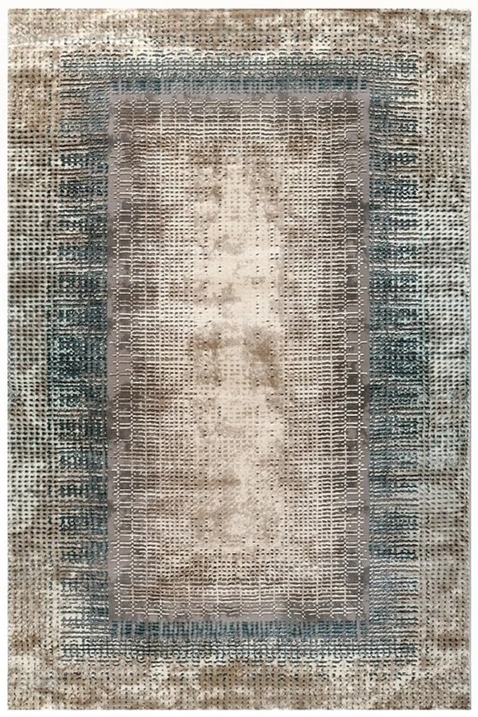 Χαλί Elite Modern 19288-953 Beige-Petrol Merinos 200X250cm