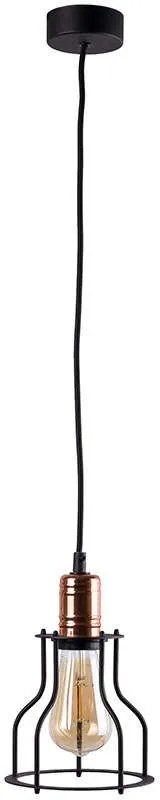 Φωτιστικό Οροφής Workshop B 6336 Black-Copper Nowodvorski Metal