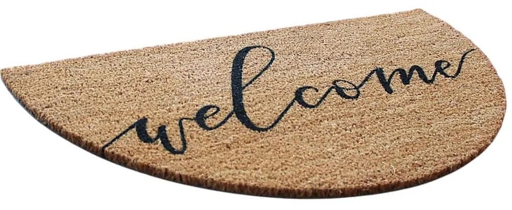 Πατάκι Εισόδου Welcome 796LMN9805 70x40cm Brown-Black Aberto Design 70x40