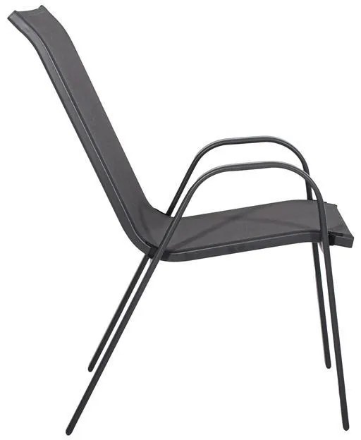 Καρέκλα FL5001 Fylliana Textlene Γκρί 55x72x92 εκ. 55x72x92 εκ.