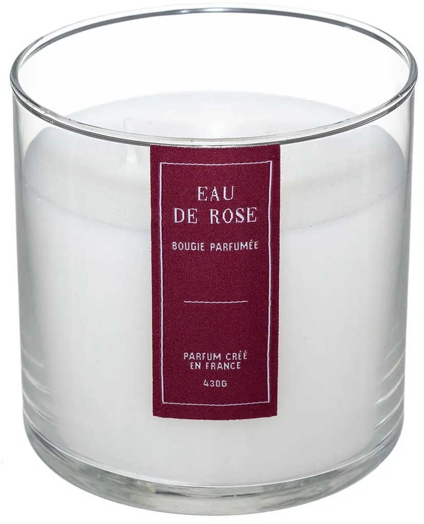 Αρωματικό Κερί 430gr (Φ10x10) C-B Sili Rose Candle 181629C