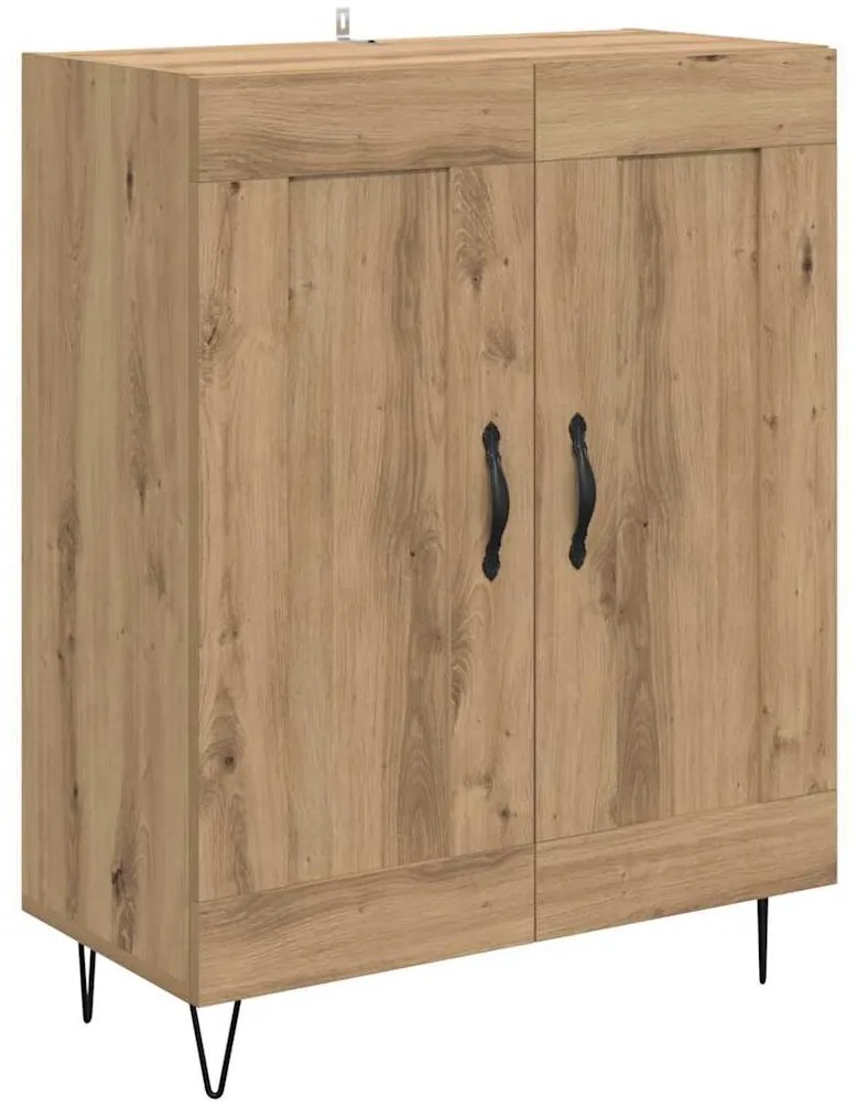 vidaXL Highboard Artisan Oak 69,5 x 34 x 180 εκ. Επεξεργασμένο ξύλο