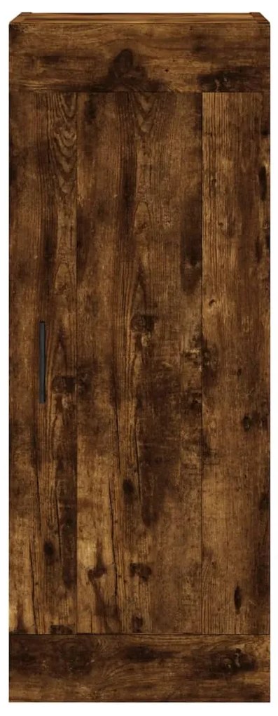 vidaXL Ντουλάπι Καπνιστή δρυς 34,5x34x180 εκ. από Επεξεργασμένο Ξύλο