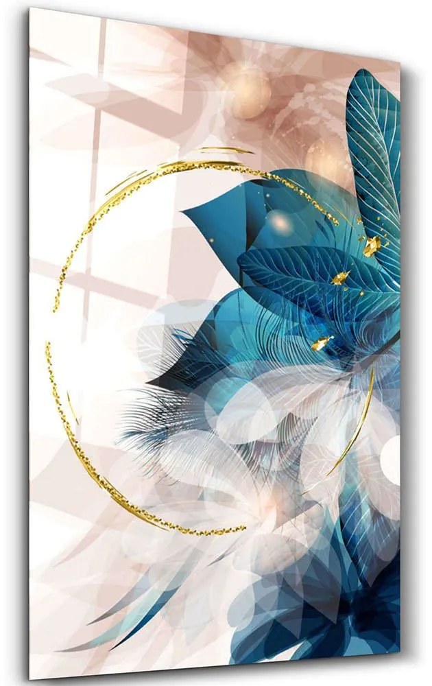 Πίνακας Γυάλινος 672BRS1363 46x72cm Multi Wallity Vertical Γυαλί