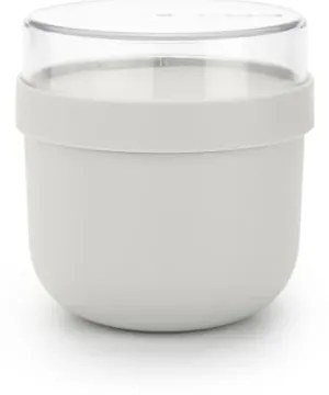Brabantia 1006298 Δοχείο Φαγητού Πλαστικό Make&Take 500ml, Light Grey