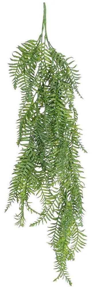Τεχνητό Κρεμαστό Φυτό Fern 20861 28x15x90cm Green GloboStar Polyethylene