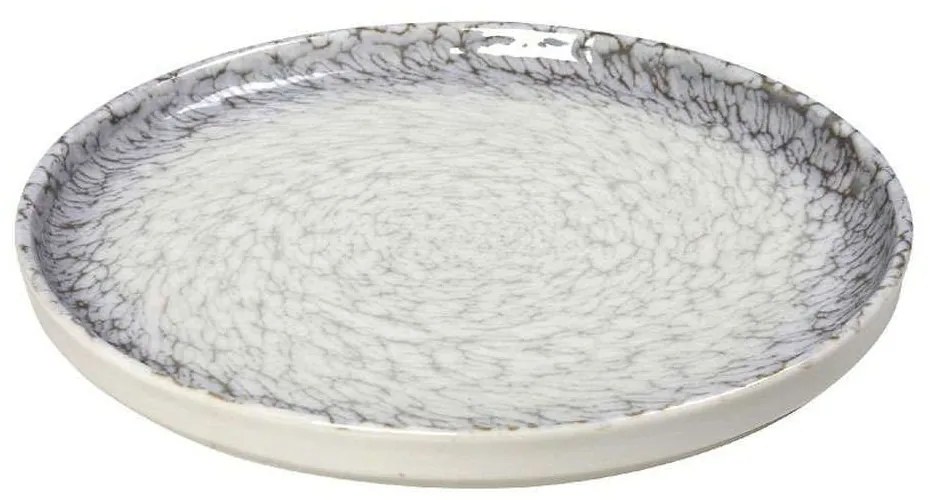 Πιάτο Ρηχό Canvas KNA131K6 26x26x1,5cm Grey Espiel Porcelain