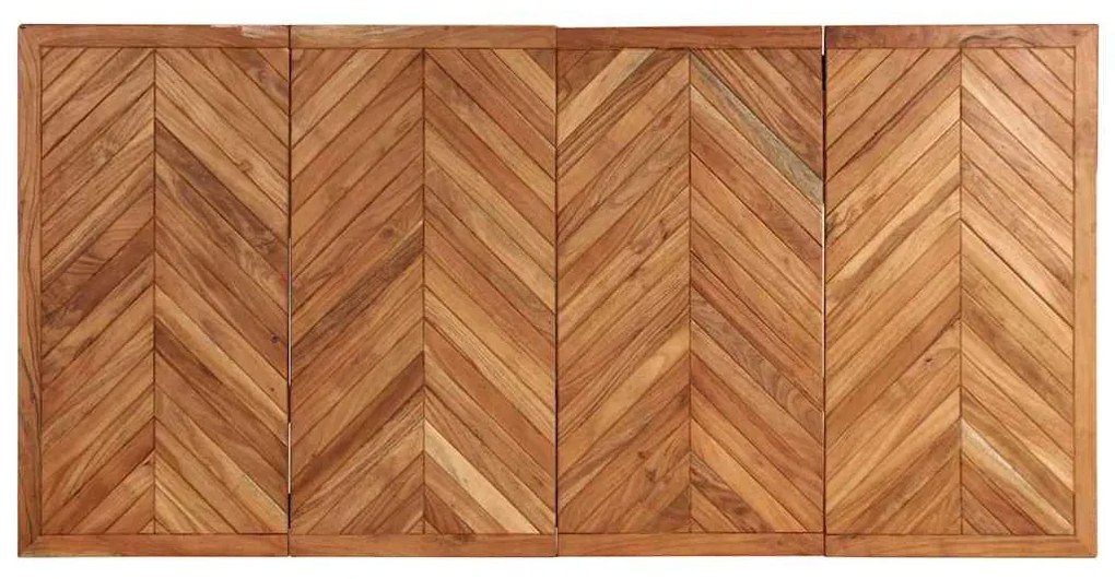 vidaXL Τραπεζαρία Κήπου 180 x 90 x 75 εκ. από Μασίφ Ξύλο Ακακίας