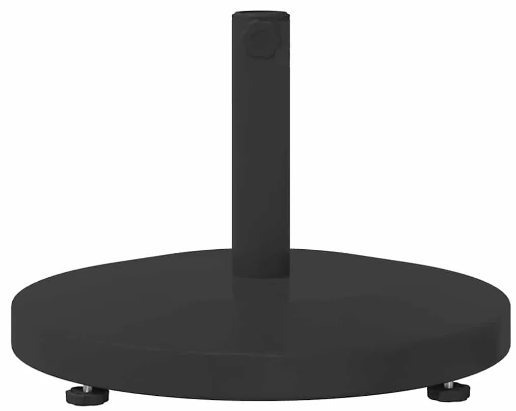 vidaXL Βάσεις ομπρελών εξωτερικού χώρου Μαύρο 48 x 48 x 32 εκ.