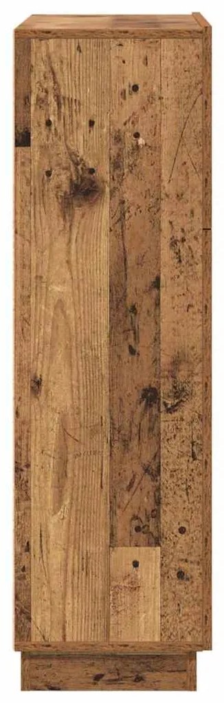 vidaXL Γραφείο Παλαιό ξύλο 71.5 x 31.5 x 106.5 εκ Επεξεργασμένο ξύλο