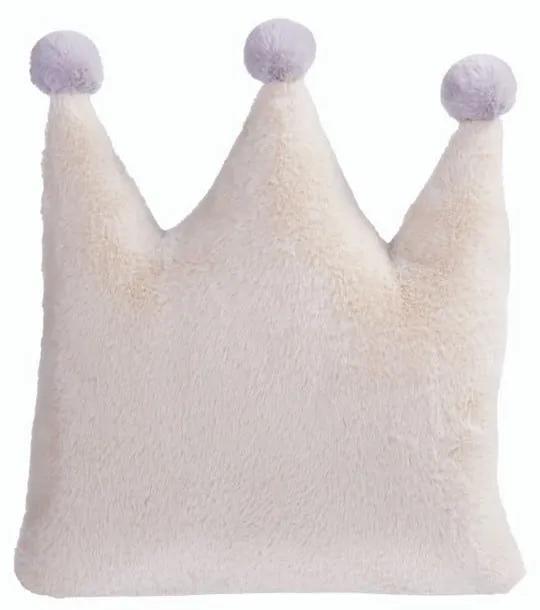 Μαξιλάρι Διακοσμητικό (Με Γέμιση) Παιδικό Baby Crown 40X40 Ecru Nef-Nef 40Χ40 40x40cm Πολυέστερ