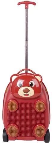 Παιδική Βαλίτσα Zoolittle Trolly Bear με Τουβλάκια