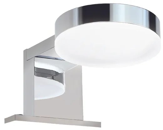 Φωτιστικό Επίτοιχο Aca PN73LEDW8CH LUSTRO Ασημί (Silver Coloured) 3000K