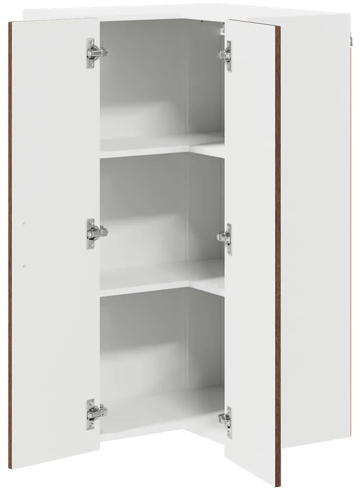 vidaXL Ντουλάπα Κουζίνας με ράφι Καφέ δρυς 57 x 57 x 100 εκ.