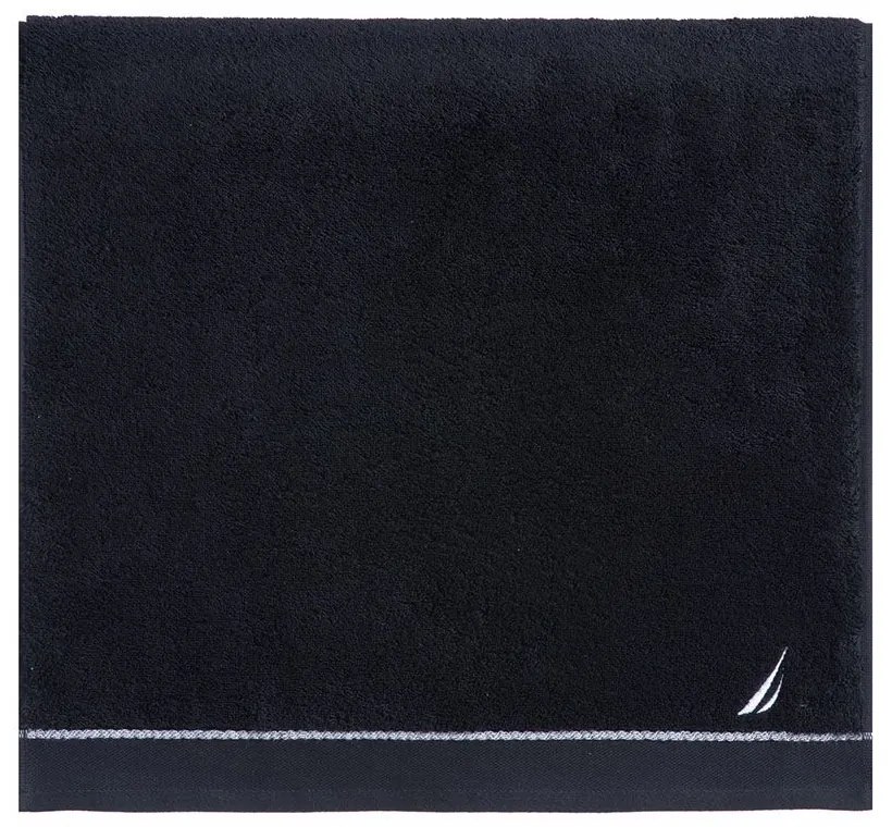Πετσέτα Nau Coast Black Nef-Nef Homeware Face 50x90cm 100% Πενιέ Βαμβάκι