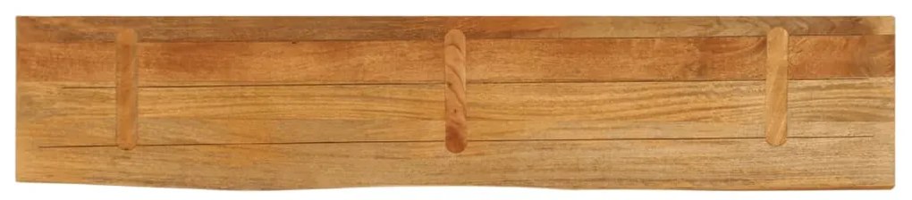 vidaXL Επιφάνεια Τραπεζιού 160x20x3,8 εκ. Live Edge Μασίφ Ξύλο Μάνγκο