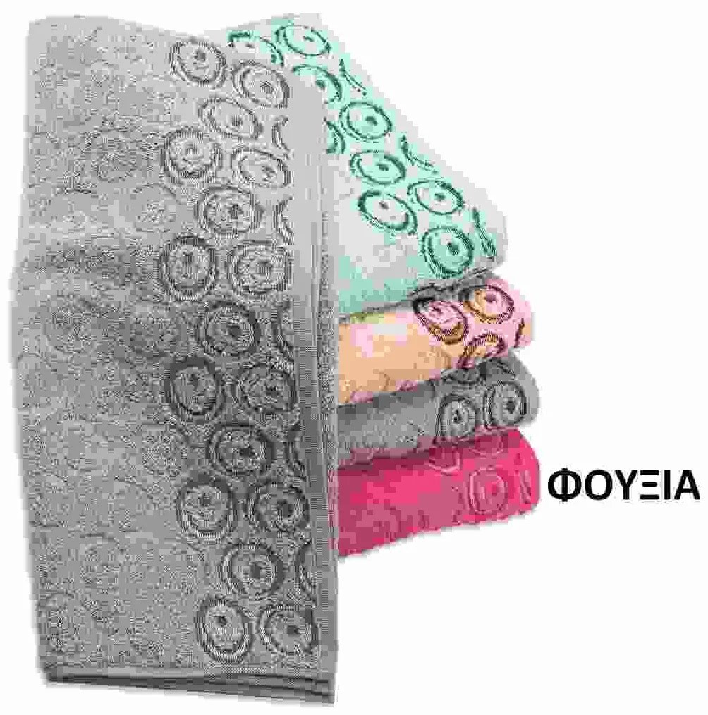 DIMcol ΠΕΤΣΕΤΑ ΕΝΗΛ Cotton 100% 90Χ150 ΖΑΚΑΡ ZERO TWIST ΟΥΡΑΝΙΑ Fuchsia 1631814004588330